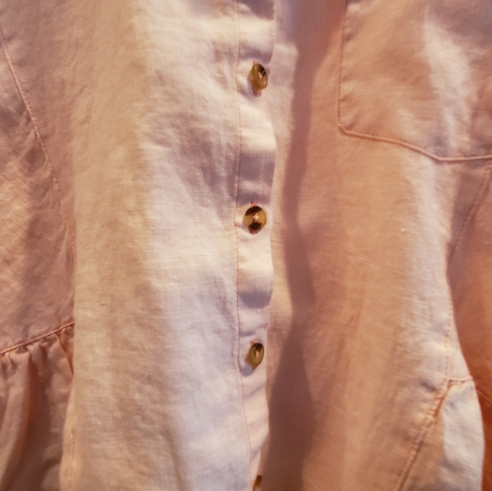 Holding Horses Linen Peplum - Picture 4 of 7